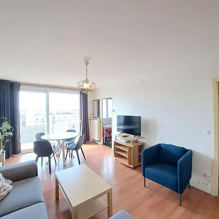 Ajaccio, Cadre Confortable Avec Balcon 아파트 랭스